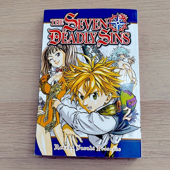 Second vol of manga series “The Seven Deadly Sins” - Picture 1 of 3